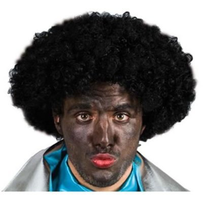 Parrucca Afro Nera