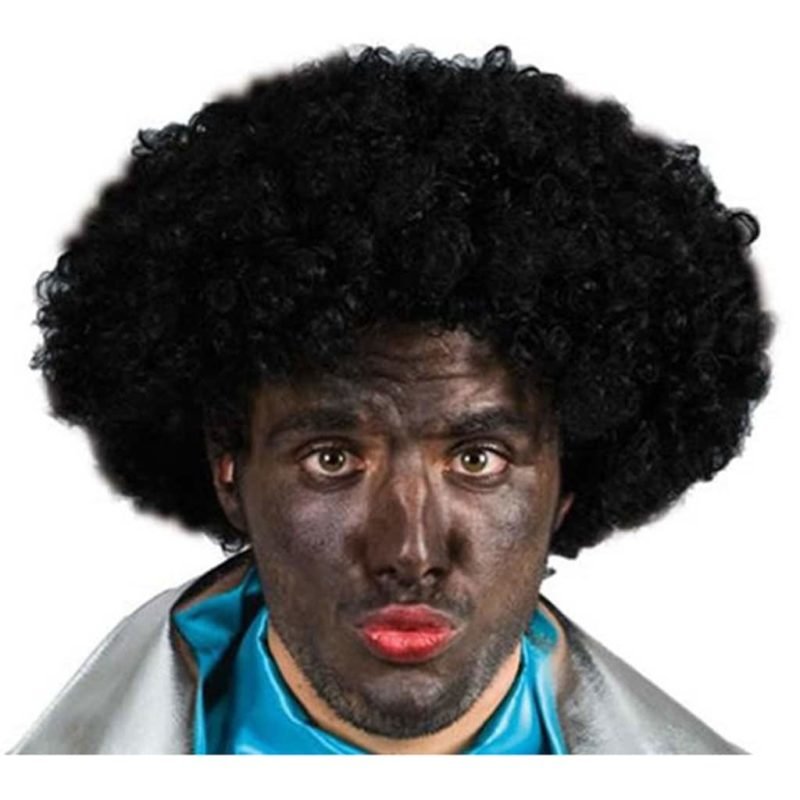 Parrucca Afro Nera