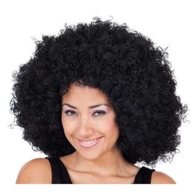 Parrucca Afro Nera Jumbo