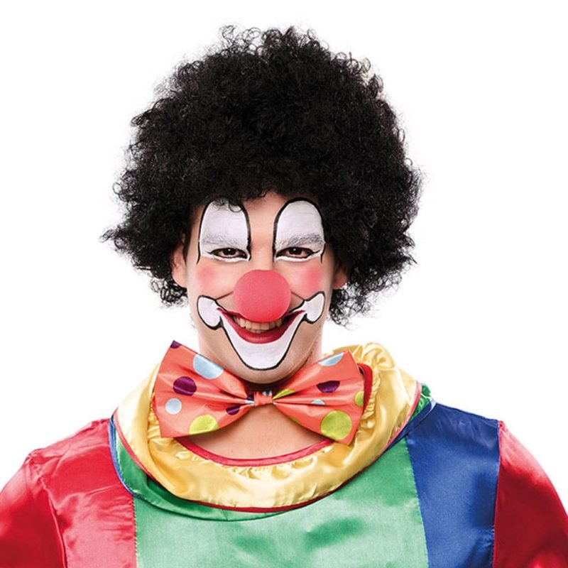 Parrucca Clown Nera