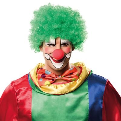 Parrucca Clown Verde