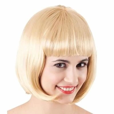 Parrucca Doo-Wop Corta Bionda