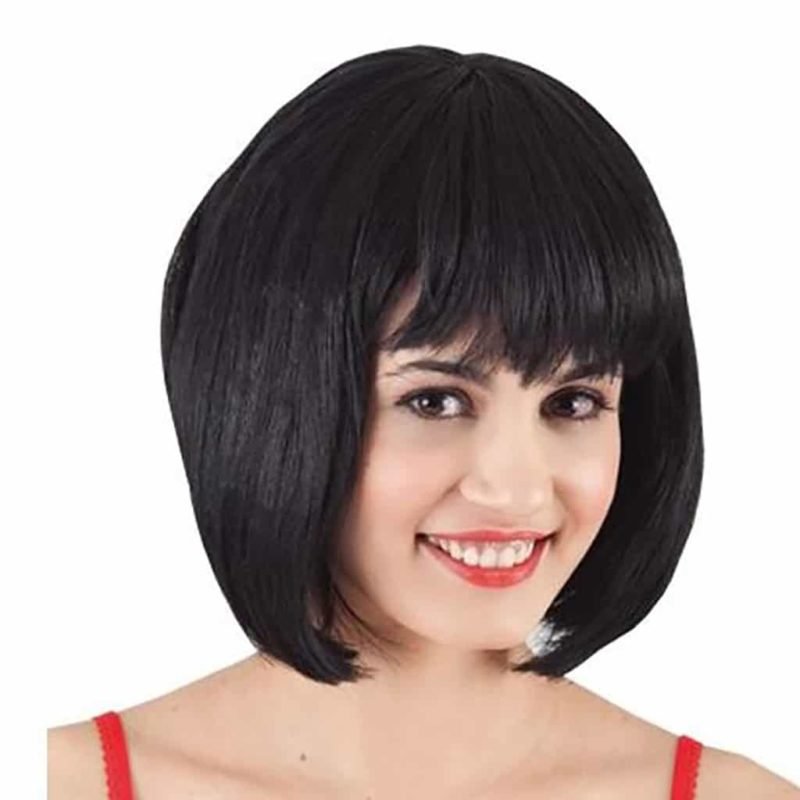 Parrucca Doo-Wop Corta Nera