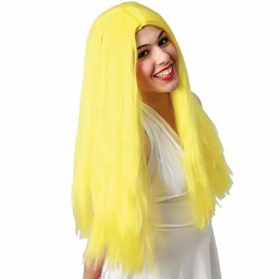 Parrucca Lunga Giallo