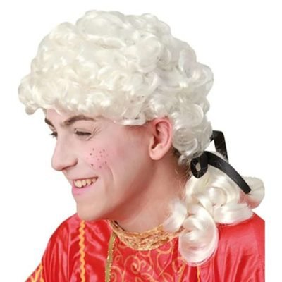 Parrucca Uomo Barocco Bianca