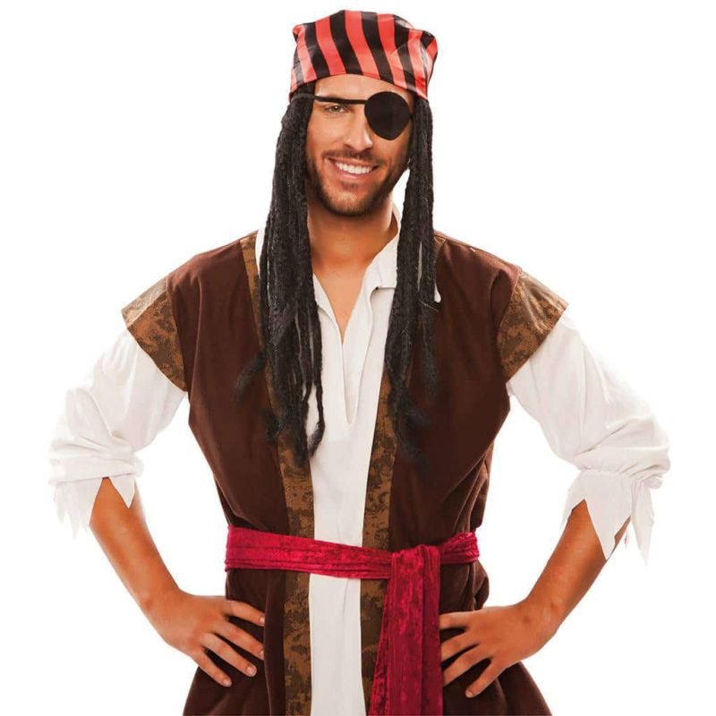 Perruca Pirata Rastes en Caixa