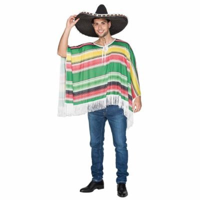 Poncho Messicano Adulto M/L