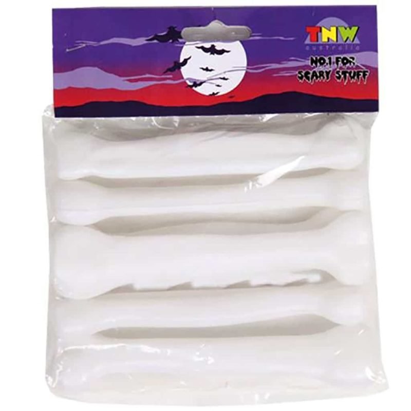 Set 6 Ossa di Plastica 15 cm.