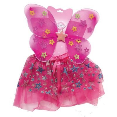 Set Accessori Farfalla Rosa