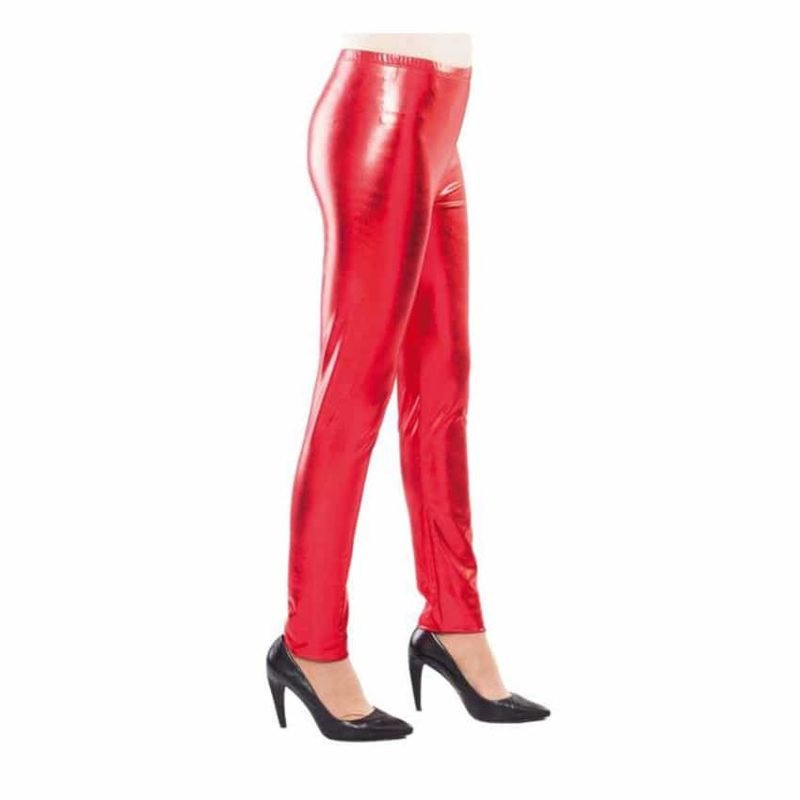 Sexy Leggins Aderenti Rosso