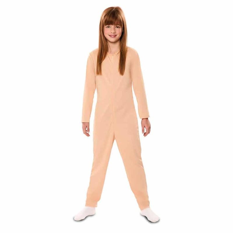 Sottoveste a pantalone crema per bambini
