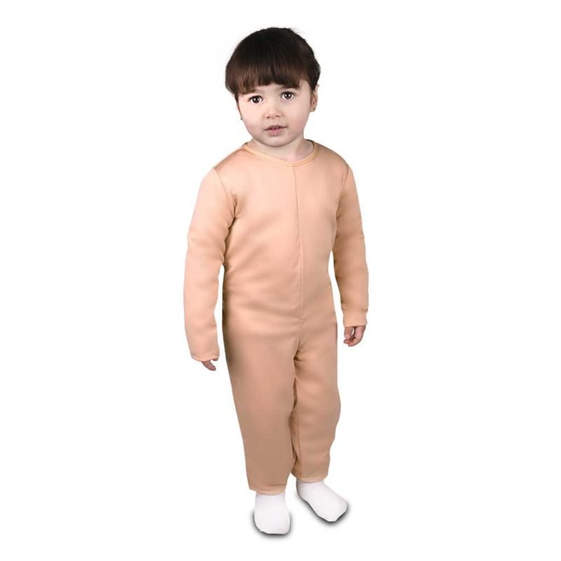 Sottoveste a pantalone crema Bebé