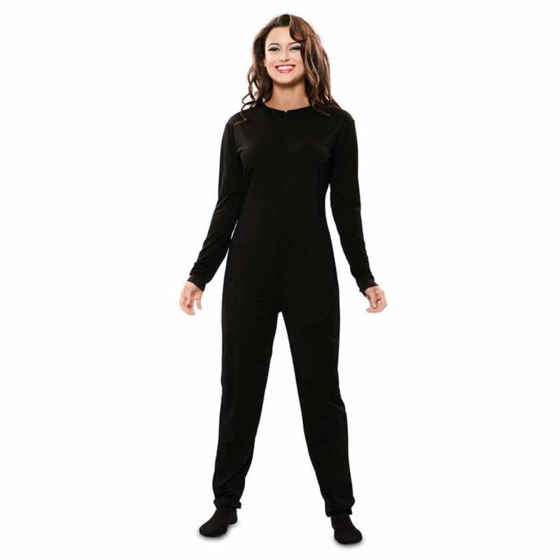 Sottoveste a pantalone nera Adulto