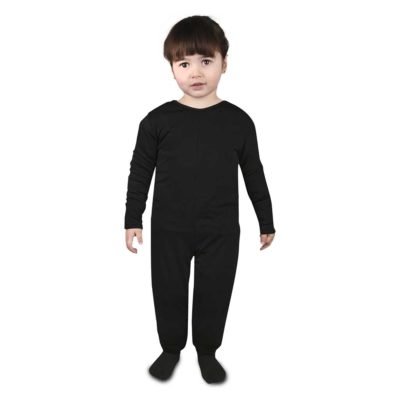 Sottoveste a pantalone nera Bebé