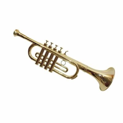 Tromba 4 Note Musicali Oro
