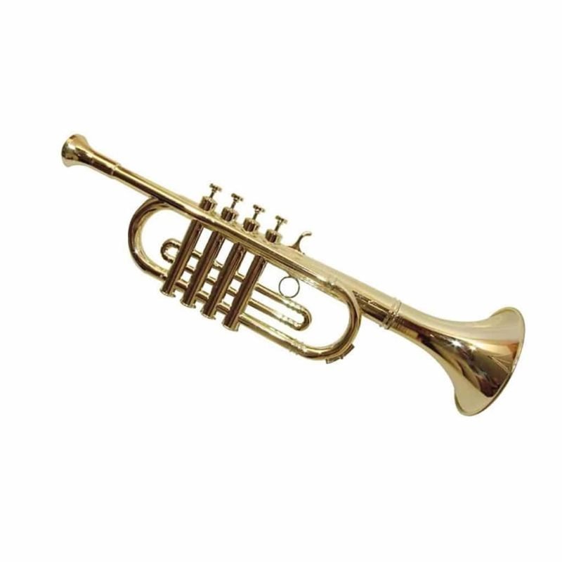 Tromba 4 Note Musicali Oro