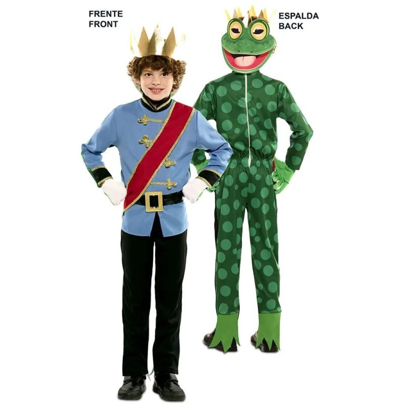 Costume Principe e Rane Bambino Doppio Fun!