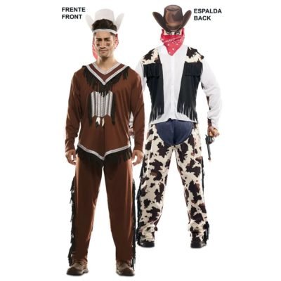 Costume Cowboy e Indiano Doppio Fun!