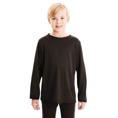 Maglietta Bambini Nera per Mascherare