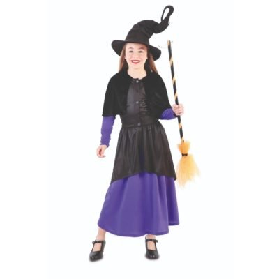 Costume Strega Viola Bambina