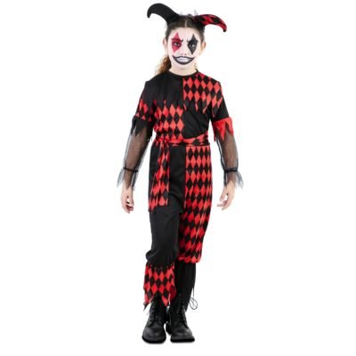 Costume Giullare Sinistra Bambina
