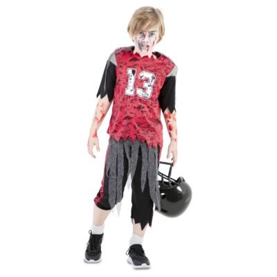 Costume Giocatore di Football Americano Zombie Bambini