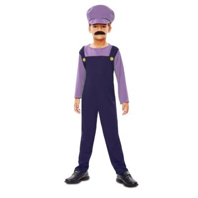 Costume Idraulico Viola Bambini