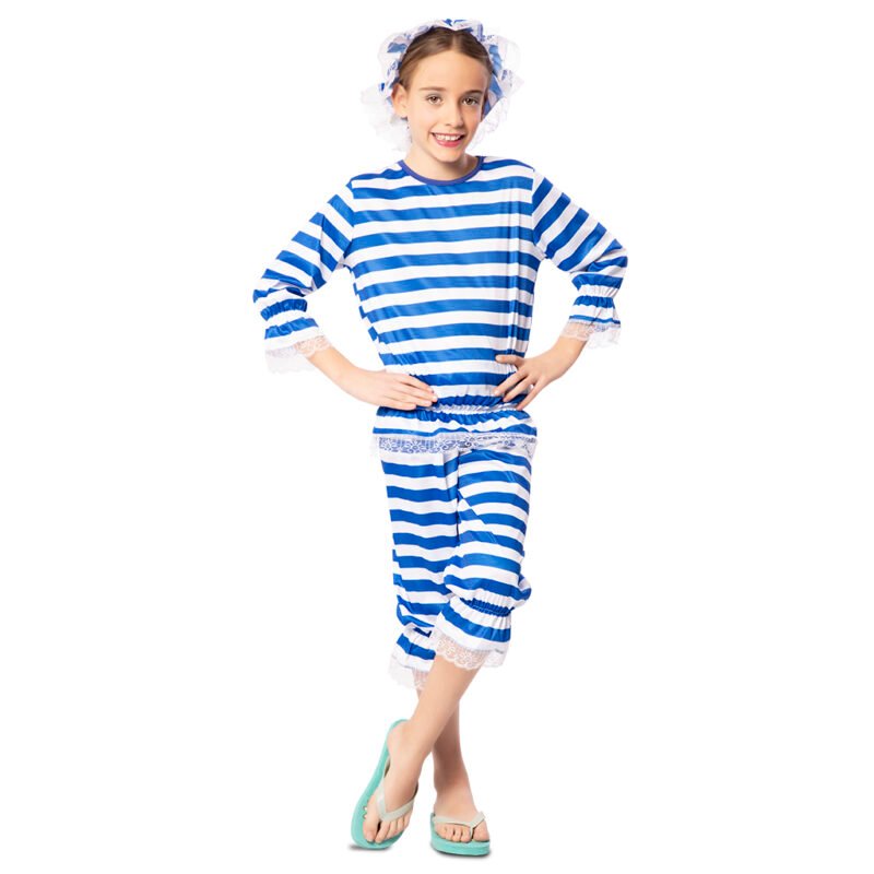 Costume Costume da Bagno Blu Bambina