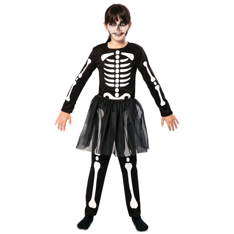 Costume Scheletro Tutu Bambina