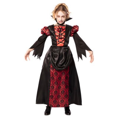 Costume Vampira Gotico Bambina