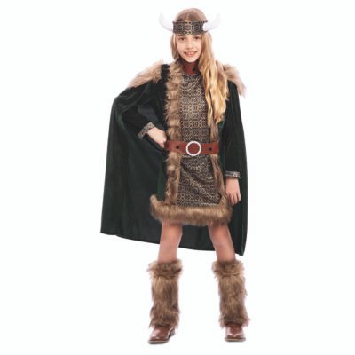 Costume Vichinga Deluxe Bambina