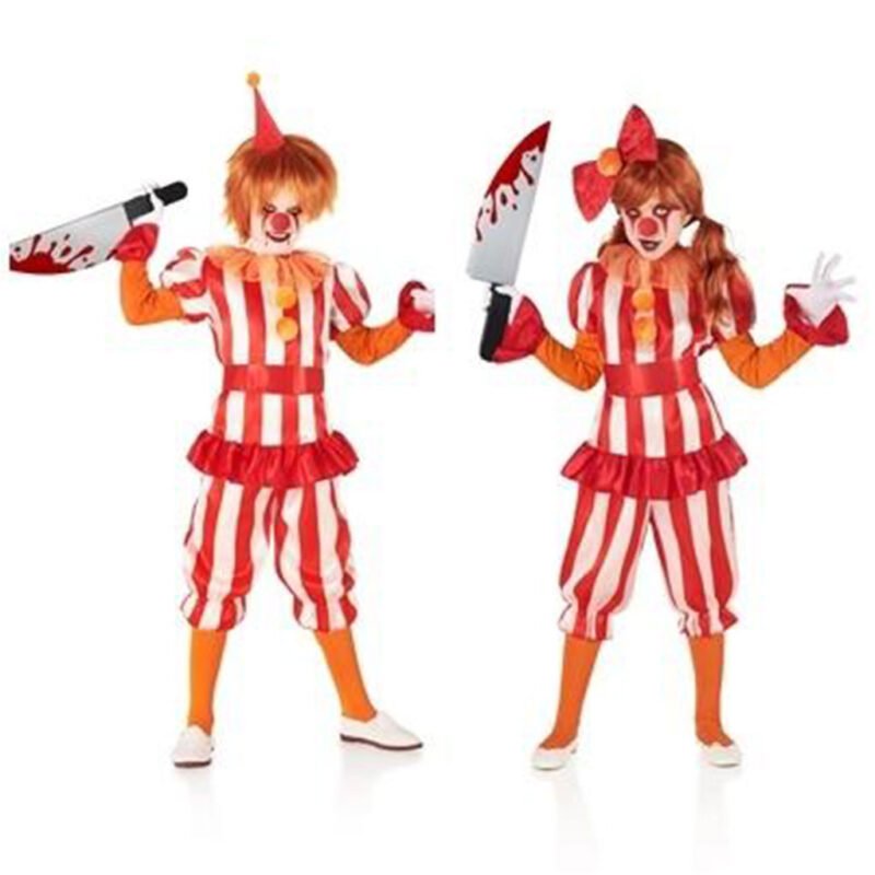 Costume Clown del Circo dell'Orrore Bambini