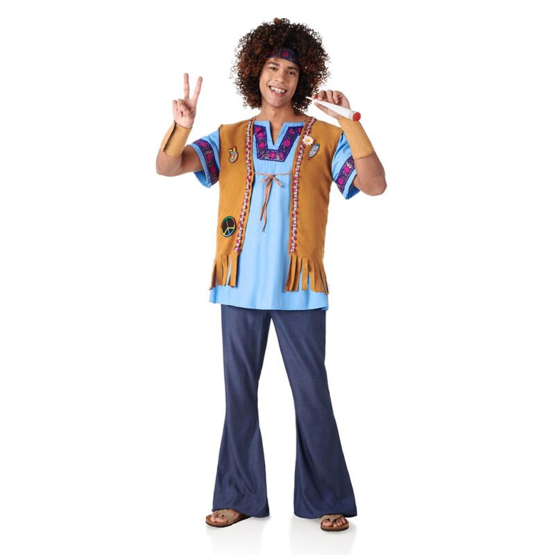 Costume Hippie Jeans Uomo