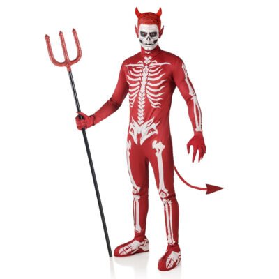 Costume Demonio Scheletro Uomo