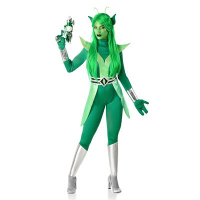 Costume Alieno Verde Donna