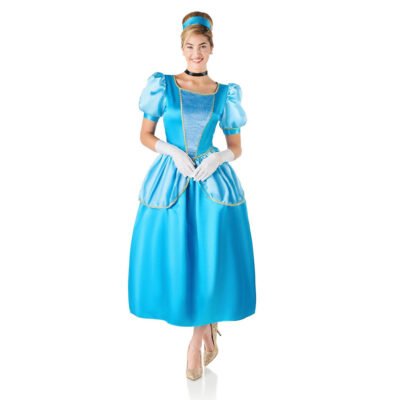 Costume Principessa di Fiaba Blu Donna