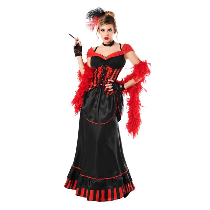Costume Can Can Glamour Donna