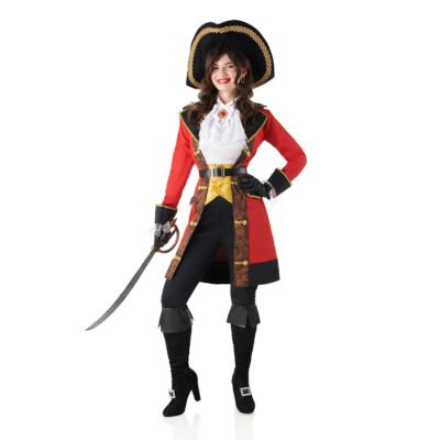 Costume Capitana Uncino, il Pirata Donna