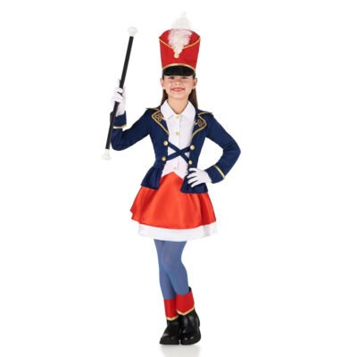 Costume Maggioretti Blu Bambina