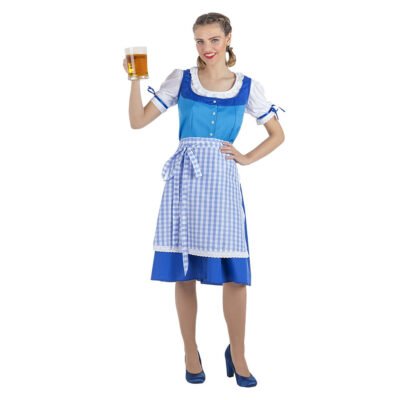 Costume Oktoberfest Blu Donna