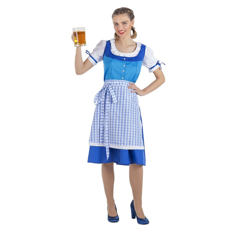 Costume Oktoberfest Blu Donna