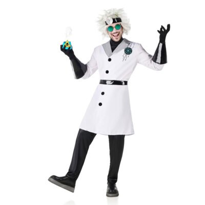 Costume Scienziato Pazzo Uomo