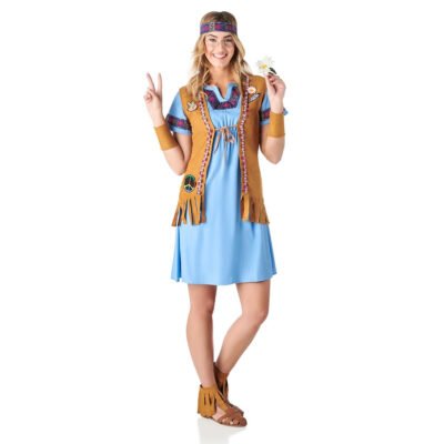 Costume Hippie Jeans Donna