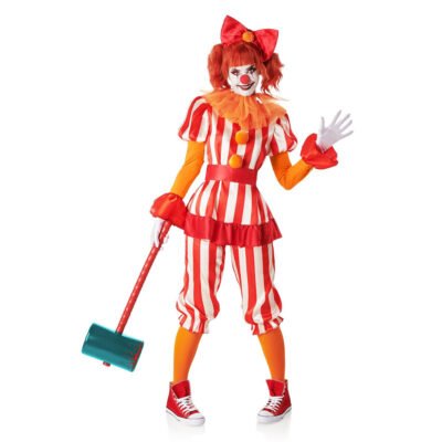 Costume Clown del Circo dell'Orrore Donna