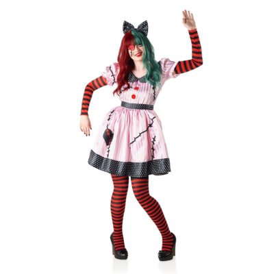 Costume Bambola di Pezza Donna