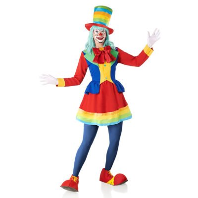 Costume Clown Micolor Donna