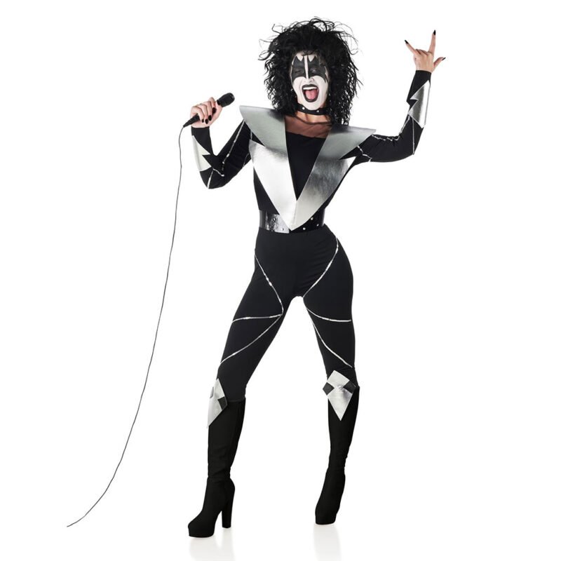 Costume Heavy Metal Donna