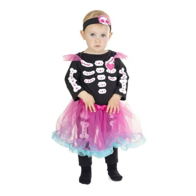 Costume Scheletro con tutù Neonati