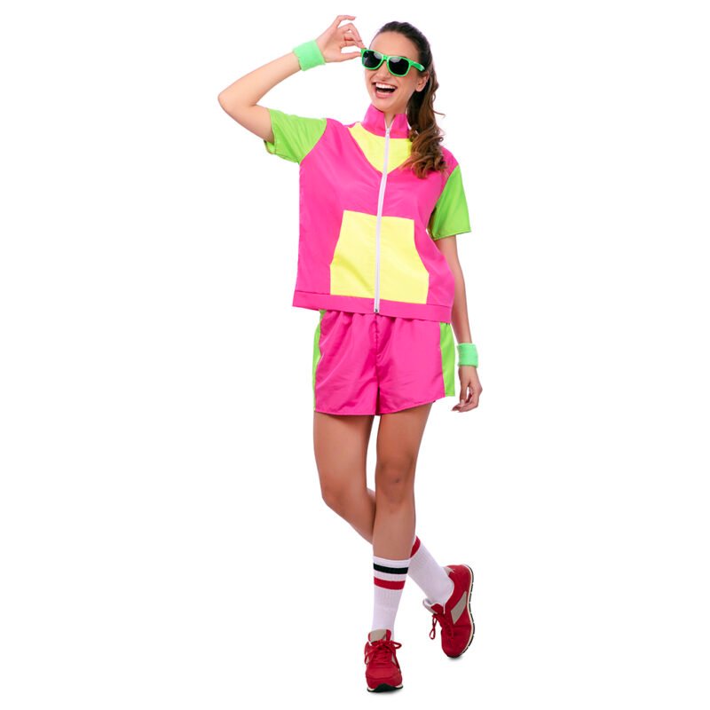 Costume Atleta degli Anni '80 Donna