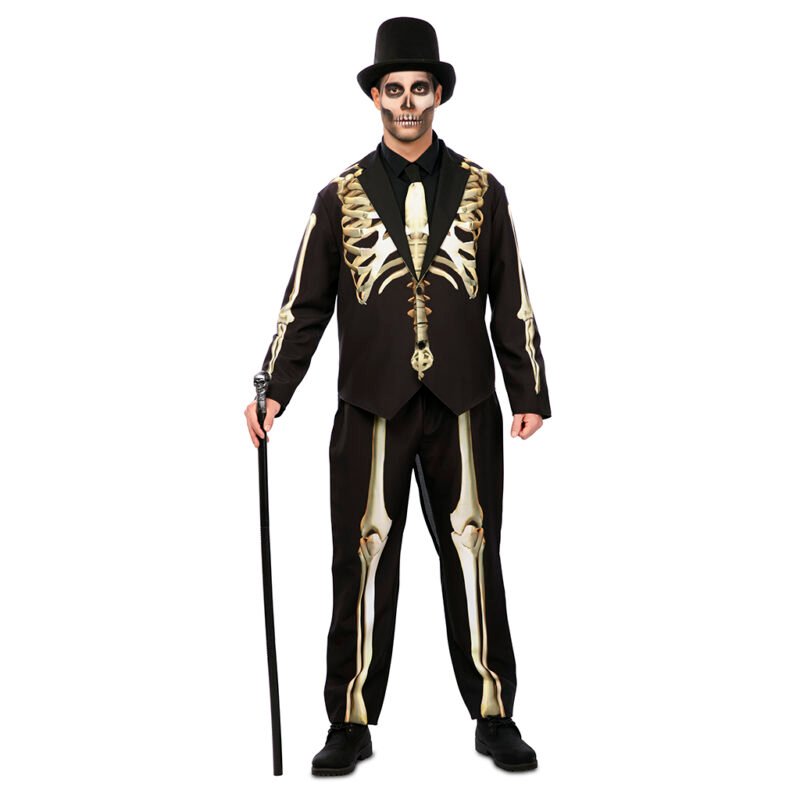 Costume Giacca Scheletro Uomo